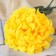 Artificial flowers "Royal geranium" 16x60 cm, yellow