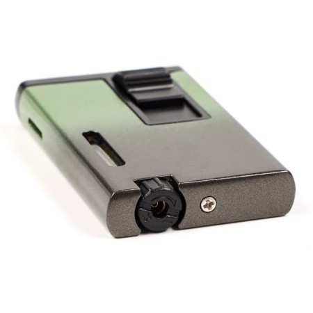 Gas lighter, piezo, with refueling indicator-1