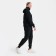 Women's suit (sweatshirt/pants), color is black, size XL