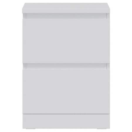 The chest of drawers "Warma 2", 403 × 400 × 548 mm, with two drawers, white color-2