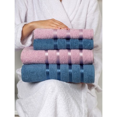 Set of terry towels MIST, size 50x80 cm - 2 pcs, 70x130 cm - 2 pcs-4