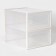 Shoe storage box with a Middle Size shade door, 24 × 33 × 14 cm, 2 pcs