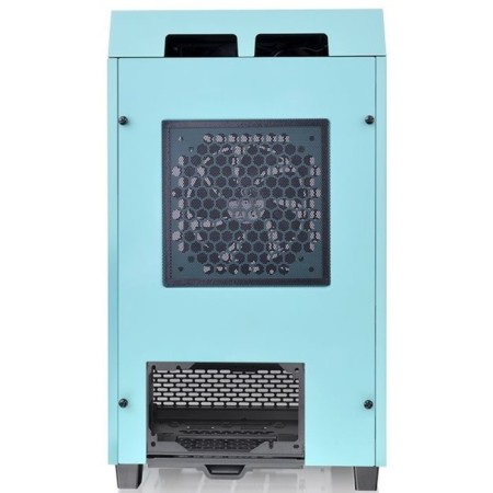 The Tower 100 Turquoise, Miniitx, 1x120mm, 3x140mm, 2XUSB 3.0, Audio Bott PSU, without PSU 93719-5