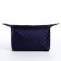 Cosmetic bag with lightning, dark blue color