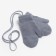 Mitten children's single -layer minku "plain", col. dark gray, rr 14 (4-5 years)