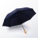 Semi -automatic umbrella "plain", eponge, 3 additions, 8 knitting needles, r = 60 cm, blue color