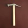 Shooting hammer, 24 × 14 × 3.3 cm, light wood color