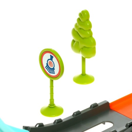 Dinosaurus Automobile Track, with launch, a machine included-10