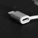 Windigo cable, 2 in 1, MicroUSB/Lightning - USB, 2 A, nylon braid, 1 m, white