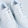 Silicone laces, white color, set 6 pcs + translated tattoo