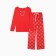 New Year. Female pajamas (longshit and trousers) KAFTAN "Love" Size 44-46