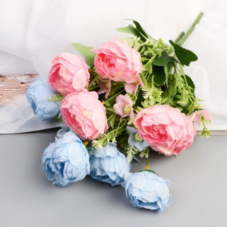 Букет "Ранункулюс" 5,5х29 см, микс-4