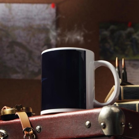 Mug "From February 23. Only bold ", with application-2