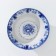 Plate - bowl, half -support, 17 × 17 × 5 cm, 0.5 l, gzhel