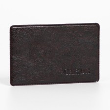 Cover for travel ticket, brown color