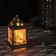 LED figure "Bronze Lantern with Santa Claus" 7 × 13 × 3.5 cm, plastic, batteries AG13x3, glow warm white