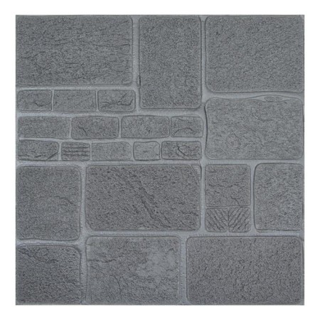 Self -adhesive PVC panel "Gray Tile" 70*70cm