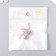 Busina for creativity Metal "Dreams of Dreams with Heart" silver 1x2.8 cm
