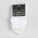 Tensor socks minku with a patch, white color, size 36-39 (23-25 ​​cm)