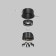 Decorative shutder frame for the Wise series, 70x70x22.5 mm, chrome