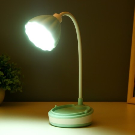 Linei table lamp LED 2W USB AKB Zelny 10.5x10.5x37 cm Risalux-3