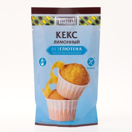 A mixture for baking "Cupcake Lemon", gluten -free, 250 g