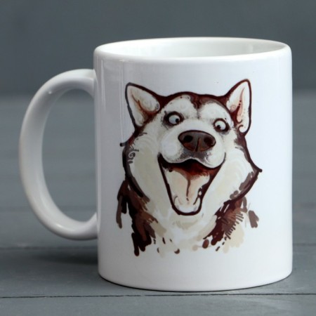 Sublimation mug "I recognize my mistakes as ingenious", with the application-1