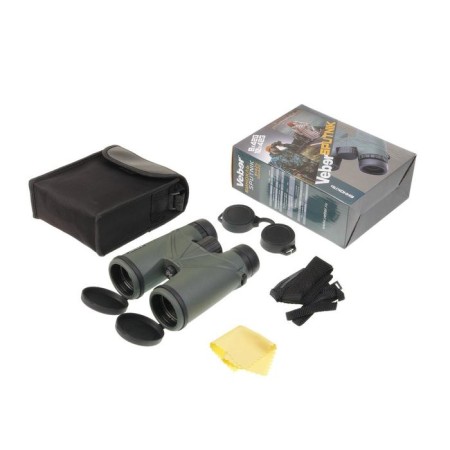 Veber Sputnik binoculars, 8 × 42G, green color-4