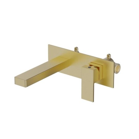 Timo Selene 2071/17SM shell mixer, single -leaf, built -in, gold