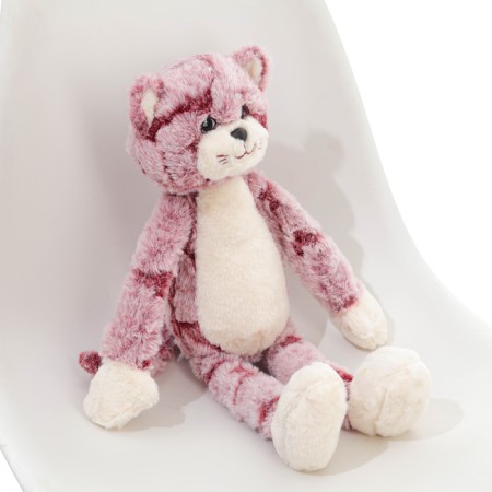 Soft toy "cat", 50 cm, cherry color-2