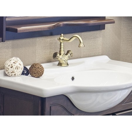 Bronze de Luxe 10218 sink mixer, two -wound, brass-1