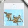 Metal "patterned corner" set set 6 pcs gold 3.5x3.5 cm