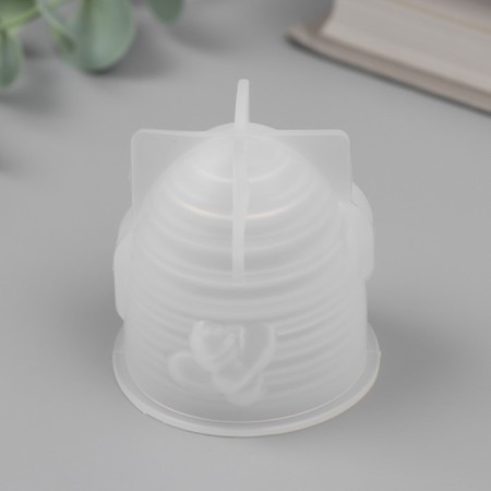 Молд силикон "Пчёлки на улее" 5х5х5 см-1