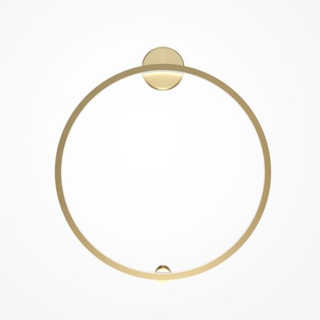 Bra Maytoni Mod005WL-L46BSK2, LED, 1x38 W, 400x910 mm, 1600 lm, brass-2