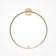 Bra Maytoni Mod005WL-L46BSK2, LED, 1x38 W, 400x910 mm, 1600 lm, brass