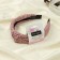 Hair rod "Rose" 2.5 cm, pink