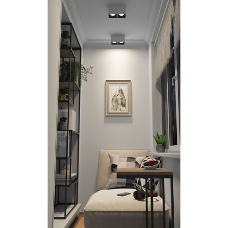 DK3085-WB+WH overhead swing lamp for a changing lamp SORO, IP20, 15W, GU5.3, LED, Belo-Cher-1
