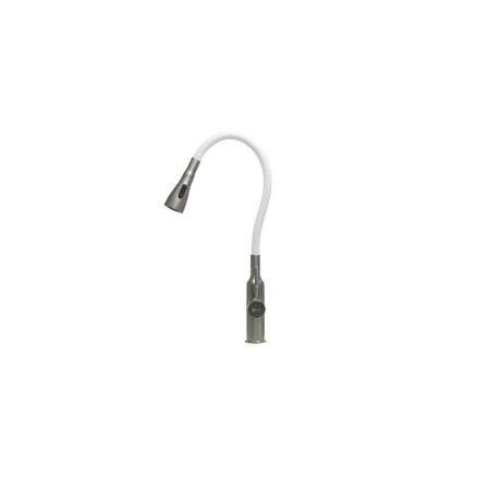 LEMARK LM5082S-WHITE kitchen mixer, single-leaf, flexible spout, 2 functions, white-1