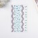 Sticker of rhinestone plastic "River" Blue 22.5x11.5 cm