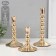 Summary Metal "Balls" set 3 pcs d = 2 cm gold 11x13; 11x19; 11x24 cm