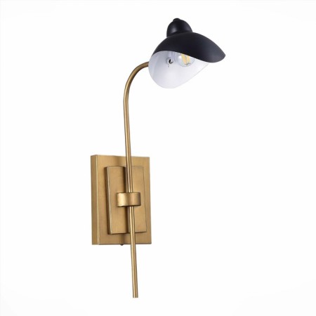 Sconces st. SL1801.301.01. Minne. 1x60 W, E14, 18x58 cm, antique bronze color-3