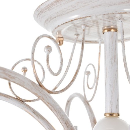 Chandelier 2150/6 E14 40W white with a golden patina 58x58x35 cm Bayerlux-4