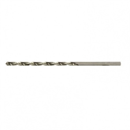 The metal drill elongated Matrix, 4x119 mm, HSS, cylindrical shank, d = 4mm, 10 pcs. 743676