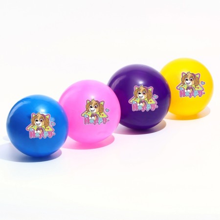 Children's ball PAW PATROL "HAPPY", 16 cm, 50 g, MIX color-1