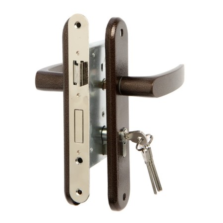Cut Lockland RD009, with a handle, brown color