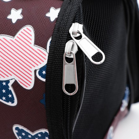 Animal bar bag "Star", size S, 37.5 x 17 x 22 cm, burgundy-8