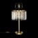 Lapel -Decorative lamp Citilux "Inga" CL335833 27x27x56 cm, 3x60W, E14, brown color
