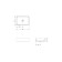 The built -in sink Cersanit Crea 50, on the countertop, with 1 hole for the mixer, white
