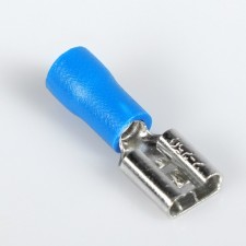 Flat connector with a cambric 8 mm, packing 50 pcs