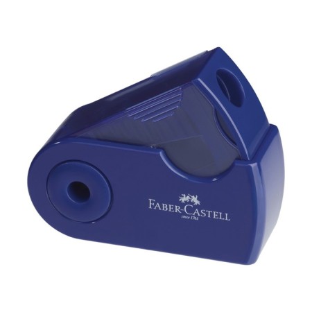 Carpet Faber-Castell with Sleeve-Mini container, 1 hole, red/blue-2